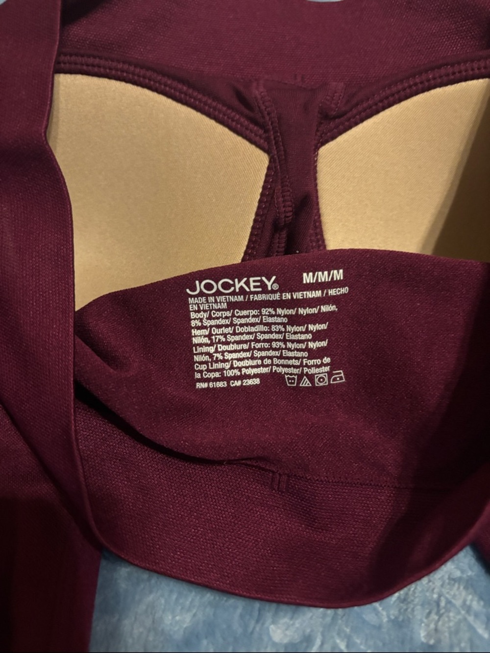 Jockey Seamfree Bralette plum - Picture 3 of 5